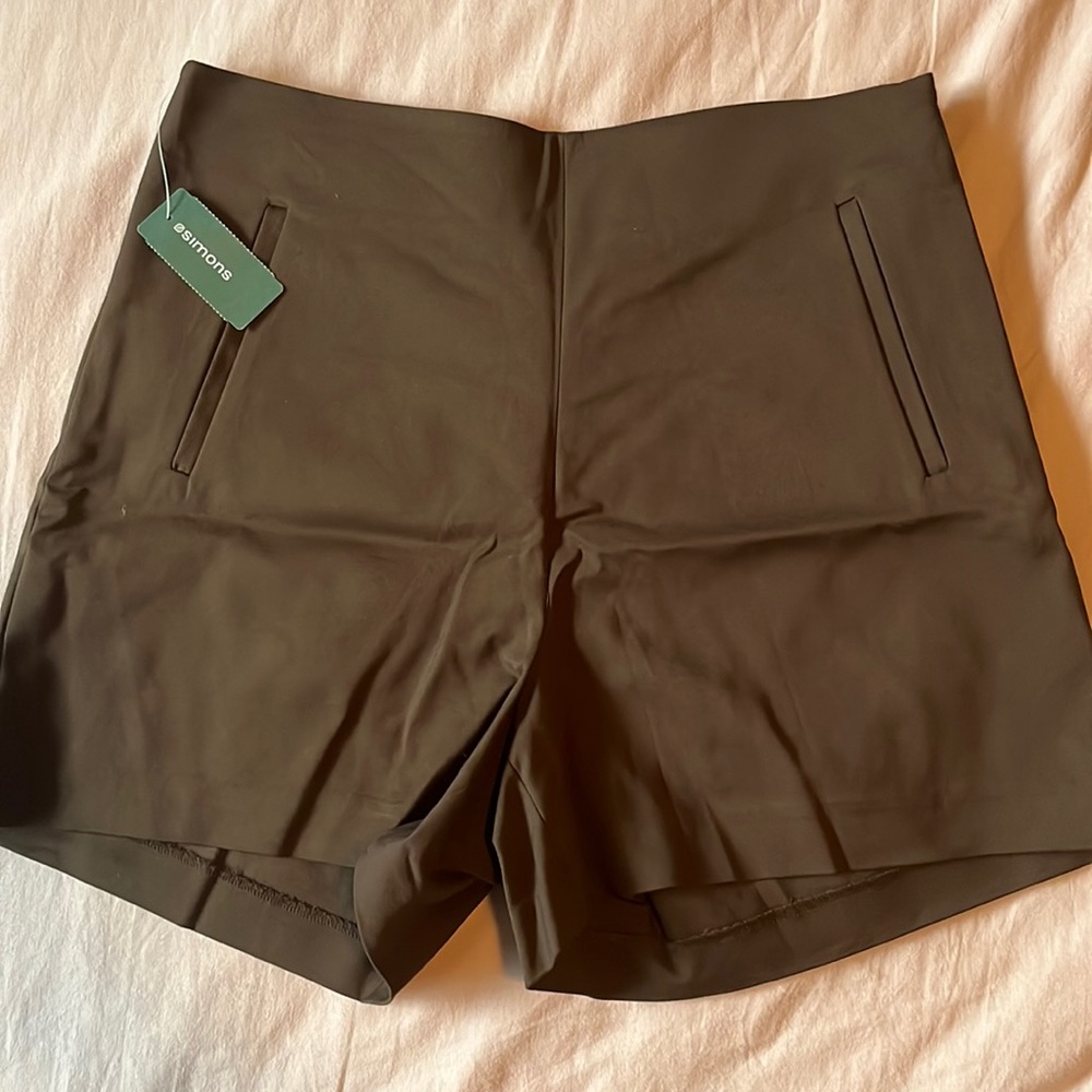 Olive green shorts